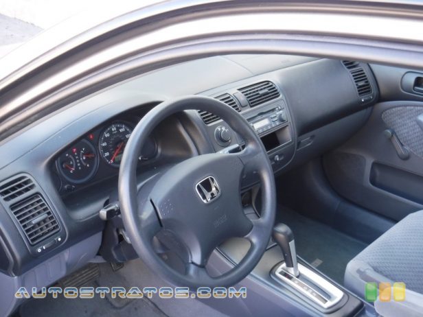 2005 Honda Civic Value Package Sedan 1.7L SOHC 16V VTEC 4 Cylinder 4 Speed Automatic
