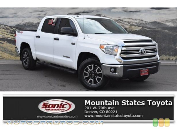 2016 Toyota Tundra SR5 CrewMax 4x4 5.7 Liter i-Force DOHC 32-Valve VVT-i V8 6 Speed ECT-i Automatic