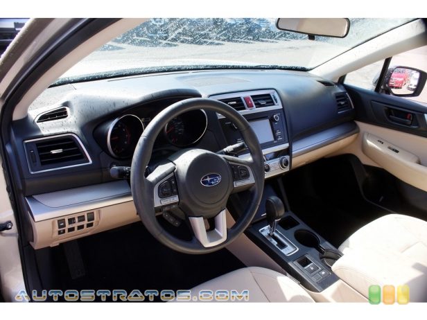 2016 Subaru Legacy 2.5i 2.5 Liter DOHC 16-Valve VVT Flat 4 Cylinder Lineartronic CVT Automatic
