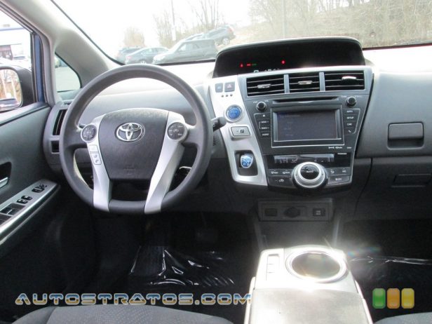 2012 Toyota Prius v Five Hybrid 1.8 Liter DOHC 16-Valve VVT-i 4 Cylinder Gasoline/Electric Hybri ECVT Automatic