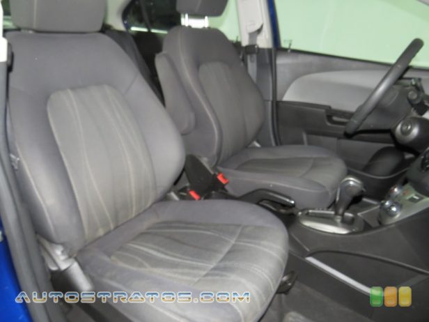 2013 Chevrolet Sonic LT Sedan 1.8 Liter DOHC 16-Valve ECOTEC 4 Cylinder 6 Speed Automatic