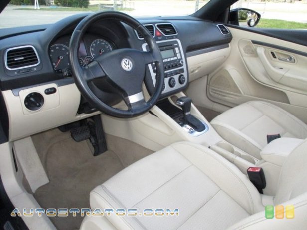 2009 Volkswagen Eos Komfort 2.0 Liter FSI Turbocharged DOHC 16-Valve 4 Cylinder 6 Speed DSG Double-Clutch Automatic