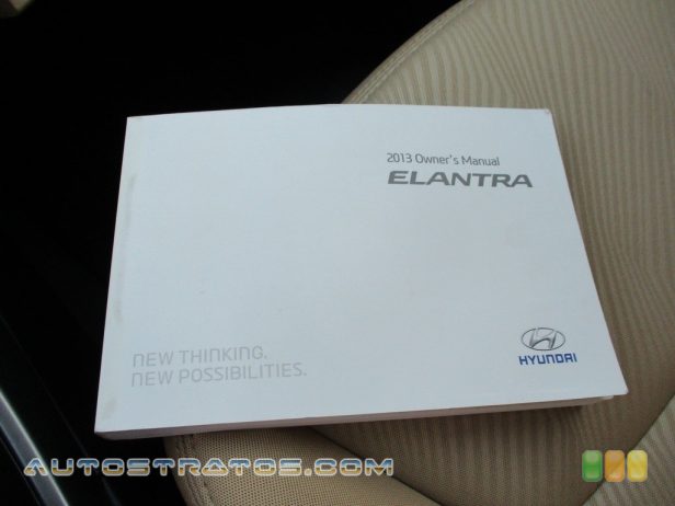2013 Hyundai Elantra GLS 1.8 Liter DOHC 16-Valve D-CVVT 4 Cylinder 6 Speed Manual