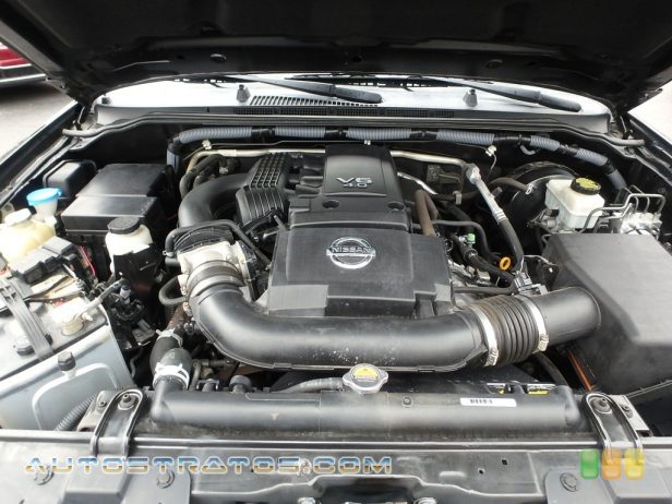 2012 Nissan Frontier SV Crew Cab 4.0 Liter DOHC 24-Valve CVTCS V6 5 Speed Automatic