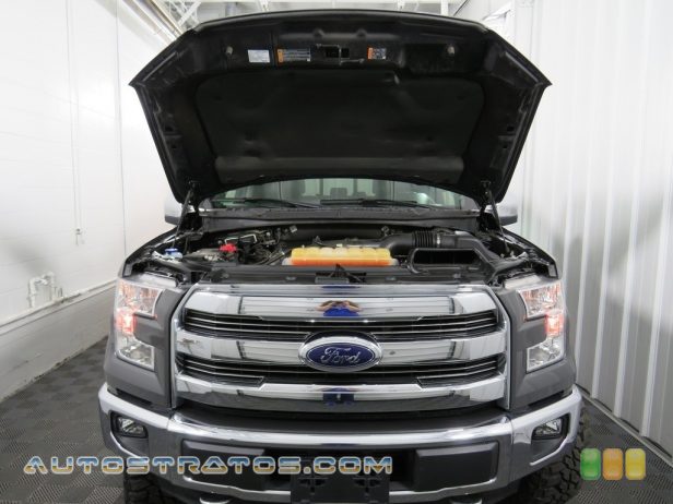 2015 Ford F150 XL SuperCrew 4x4 2.7 Liter EcoBoost DI Turbocharged DOHC 24-Valve V6 6 Speed Automatic