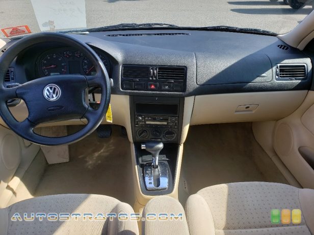 2000 Volkswagen Jetta GLS Sedan 2.0 Liter SOHC 8-Valve 4 Cylinder 4 Speed Automatic