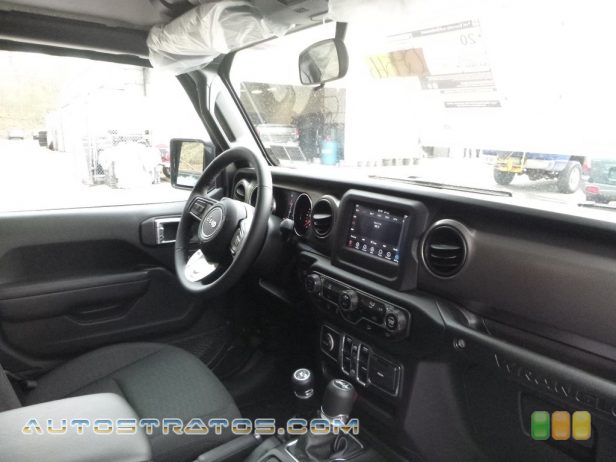 2019 Jeep Wrangler Unlimited Sport 4x4 3.6 Liter DOHC 24-Valve VVT V6 8 Speed Automatic
