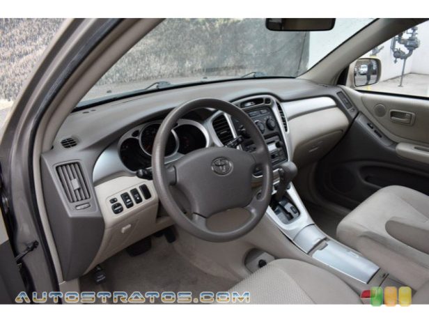 2005 Toyota Highlander V6 4WD 3.3 Liter DOHC 24-Valve VVT-i V6 5 Speed Automatic