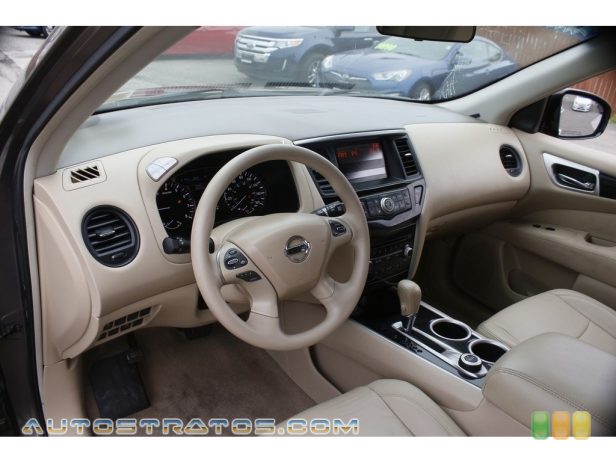 2013 Nissan Pathfinder S 4x4 3.5 Liter DOHC 24-Valve VVT V6 Xtronic CVT Automatic