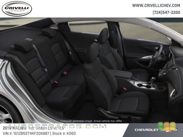 2019 Chevrolet Malibu LS 1.5 Liter Turbocharged DOHC 16-Valve VVT 4 Cylinder CVT Automatic
