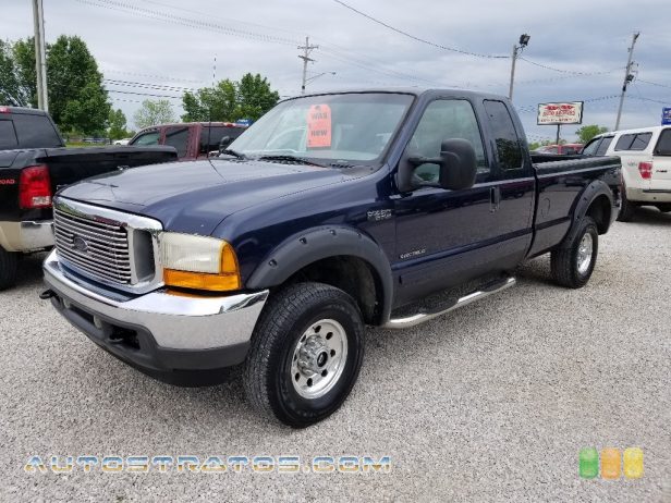 2001 Ford F250 Super Duty XL SuperCab 4x4 Chassis 7.3 Liter OHV 16-Valve Power Stroke Turbo Diesel V8 4 Speed Automatic