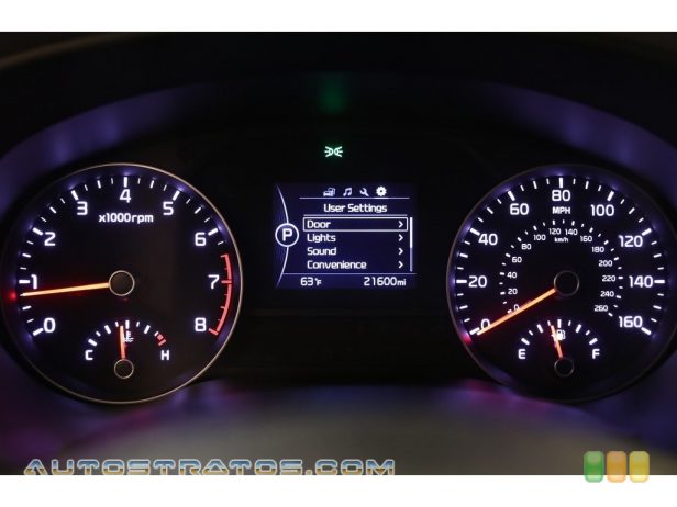 2017 Kia Sportage LX 2.4 Liter GDI DOHC 16-Valve CVVT 4 Cylinder 6 Speed Sportmatic Automatic
