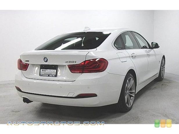 2019 BMW 4 Series 430i xDrive Gran Coupe 2.0 Liter DI TwinPower Turbocharged DOHC 16-Valve VVT 4 Cylinder 8 Speed Sport Automatic