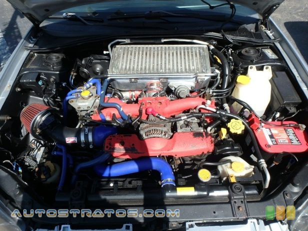 2004 Subaru Impreza WRX STi 2.5 Liter STi Turbocharged DOHC 16-Valve Flat 4 Cylinder 6 Speed Manual