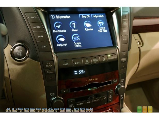 2009 Lexus LS 460 AWD 4.6 Liter DOHC 32-Valve VVT-iE V8 8 Speed ECT-i Automatic