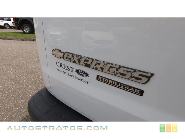 2013 Chevrolet Express 1500 Cargo Van 4.3 Liter OHV 12-Valve V6 4 Speed Automatic