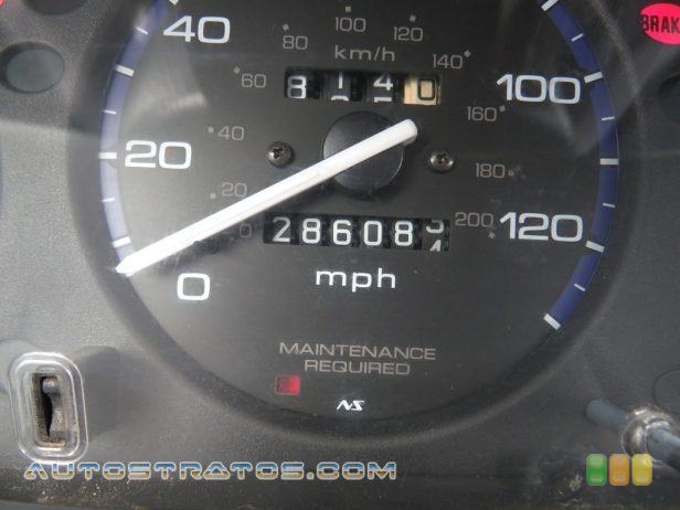 2000 Honda Civic EX Coupe 1.6 Liter SOHC 16-Valve 4 Cylinder 5 Speed Manual