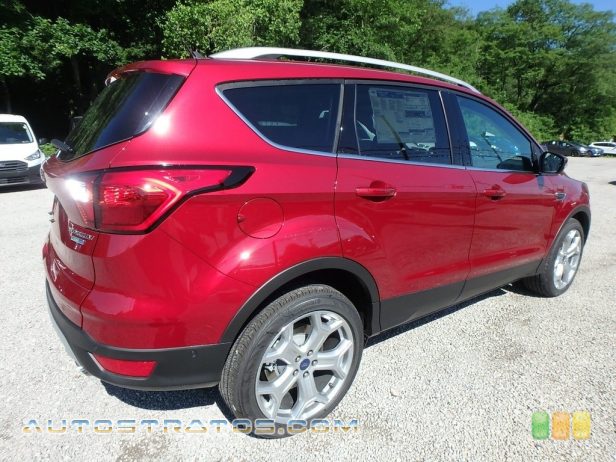 2019 Ford Escape Titanium 4WD 2.0 Liter Turbocharged DOHC 16-Valve EcoBoost 4 Cylinder 6 Speed Automatic