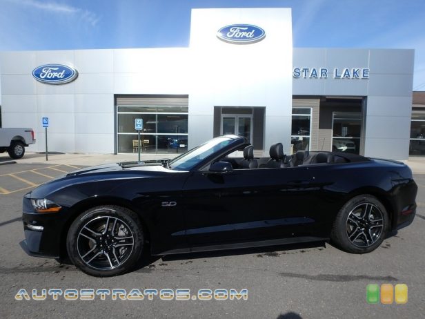 2019 Ford Mustang GT Premium Convertible 5.0 Liter DOHC 32-Valve Ti-VCT V8 10 Speed Automatic