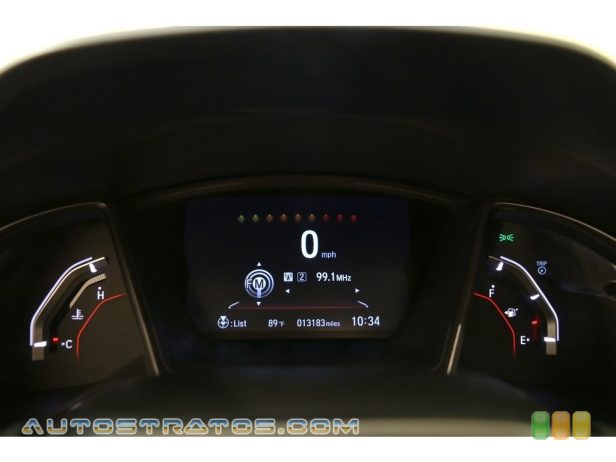 2018 Honda Civic Si Coupe 1.5 Liter Turbocharged DOHC 16-Valve 4 Cylinder 6 Speed Manual