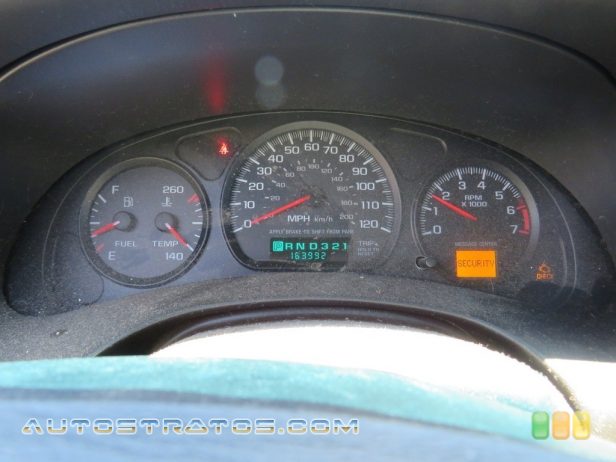 2005 Chevrolet Monte Carlo LS 3.4 Liter OHV 12-Valve V6 4 Speed Automatic