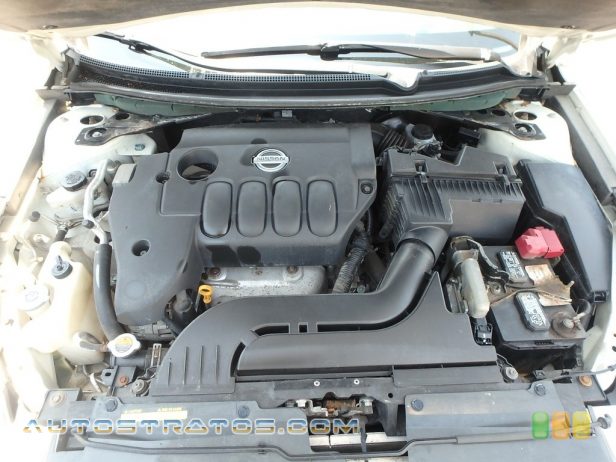 2007 Nissan Altima 2.5 S 2.5 Liter DOHC 16-Valve VVT 4 Cylinder Xtronic CVT Automatic