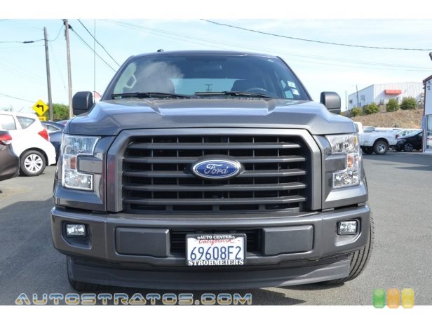 2017 Ford F150 XL SuperCrew 2.7 Liter DI Twin-Turbocharged DOHC 24-Valve EcoBoost V6 6 Speed Automatic