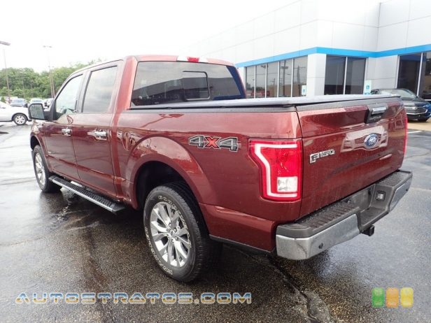2017 Ford F150 XLT SuperCrew 4x4 2.7 Liter DI Twin-Turbocharged DOHC 24-Valve EcoBoost V6 6 Speed Automatic