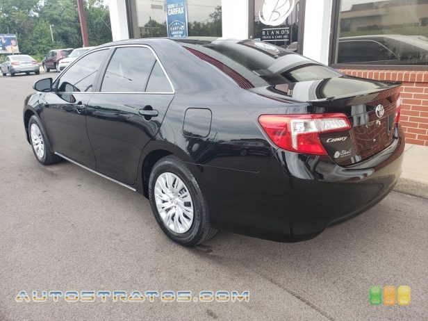 2014 Toyota Camry LE 2.5 Liter DOHC 16-Valve Dual VVT-i 4 Cylinder 6 Speed ECT-i Automatic