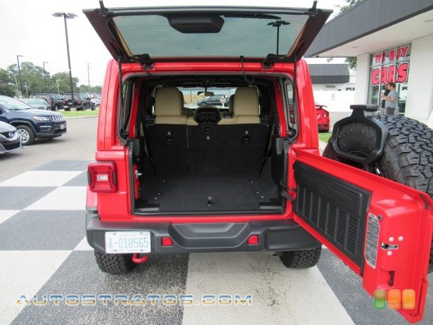 2018 Jeep Wrangler Unlimited Rubicon 4x4 3.6 Liter DOHC 24-Valve VVT V6 8 Speed Automatic