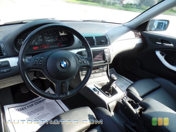 2005 BMW 3 Series 325i Coupe 2.5L DOHC 24V Inline 6 Cylinder 6 Speed Manual