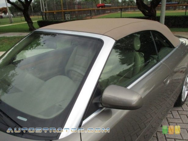 2008 Audi A4 2.0T Cabriolet 2.0 Liter FSI Turbocharged DOHC 16-Valve VVT 4 Cylinder Multitronic CVT Automatic