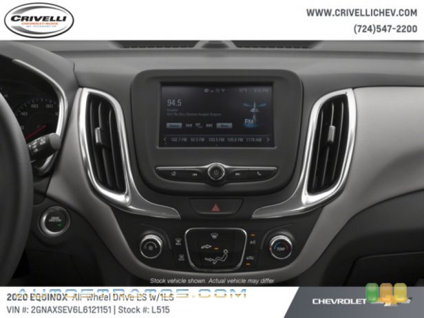 2020 Chevrolet Equinox LS AWD 1.5 Liter Turbocharged DOHC 16-Valve VVT 4 Cylinder 6 Speed Automatic