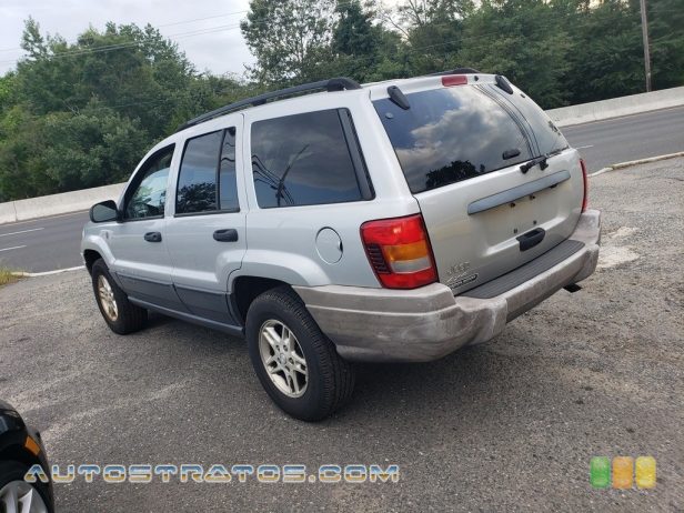 2004 Jeep Grand Cherokee Laredo 4x4 4.0 Liter OHV 12V Inline 6 Cylinder 4 Speed Automatic