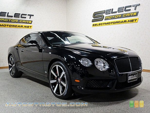2013 Bentley Continental GT V8 Le Mans Edition 4.0 Liter Twin Turbocharged DOHC 32-Valve VVT V8 8 Speed Automatic