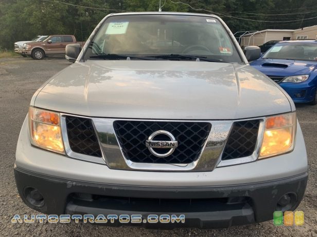 2007 Nissan Frontier XE King Cab 2.5 Liter DOHC 16-Valve VVT 4 Cylinder 5 Speed Automatic