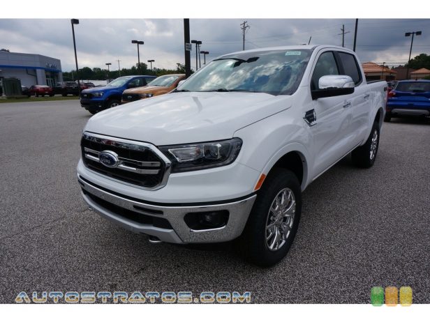 2019 Ford Ranger Lariat SuperCrew 4x4 2.3 Liter Turbocharged DI DOHC 16-Valve EcoBoost 4 Cylinder 10 Speed Automatic