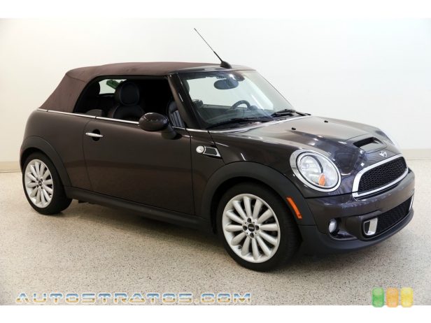 2012 Mini Cooper S Convertible 1.6 Liter DI Twin-Scroll Turbocharged DOHC 16-Valve VVT 4 Cylind 6 Speed Manual