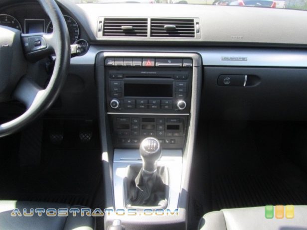 2008 Audi A4 2.0T Special Edition quattro Sedan 2.0 Liter FSI Turbocharged DOHC 16-Valve VVT 4 Cylinder 6 Speed Manual