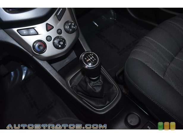 2013 Chevrolet Sonic LT Hatch 1.4 Liter DI Turbocharged DOHC 16-Valve 4 Cylinder 6 Speed Manual