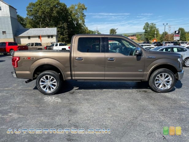 2016 Ford F150 Lariat SuperCrew 4x4 3.5 Liter DI Twin-Turbocharged DOHC 24-Valve EcoBoost V6 6 Speed Automatic