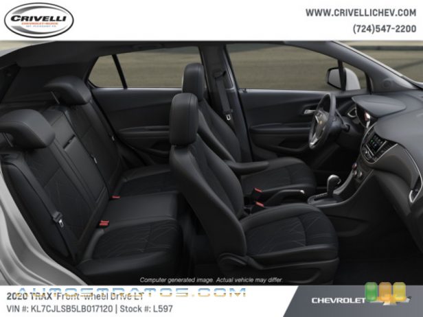 2020 Chevrolet Trax LT 1.4 Liter Turbocharged DOHC 16-Valve VVT 4 Cylinder 6 Speed Automatic