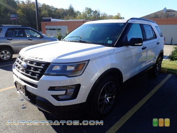 2017 Ford Explorer Sport 4WD 3.5 Liter DI Twin Turbocharged DOHC 24-Valve EcoBoost V6 6 Speed SelectShift Automatic