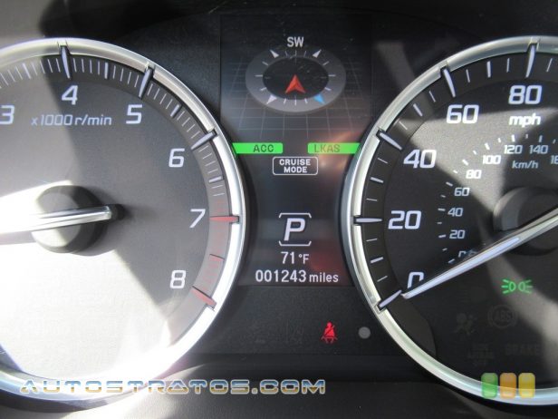 2019 Acura TLX Sedan 3.5 Liter SOHC 24-Valve i-VTEC V6 9 Speed Automatic