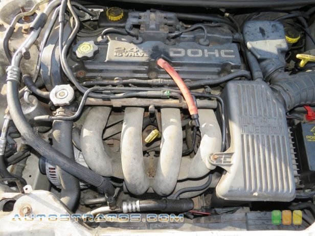 2000 Dodge Stratus SE 2.4 Liter DOHC 16-Valve 4 Cylinder 4 Speed Automatic