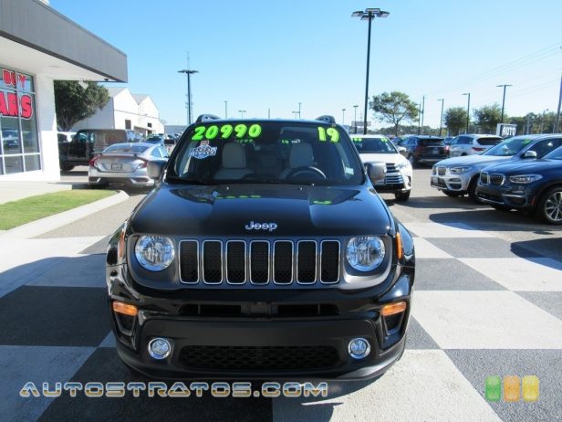 2019 Jeep Renegade Limited 4x4 1.3 Liter Turbocharged DOHC 16-Valve VVT 4 Cylinder 9 Speed Automatic