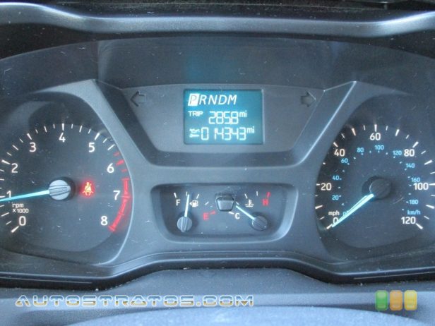 2015 Ford Transit Van 250 MR Long 3.7 Liter DOHC 24-Valve Ti-VCT Flex-Fuel V6 6 Speed Automatic