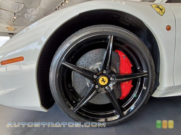 2014 Ferrari 458 Italia 4.5 Liter DI DOHC 32-Valve V8 7 Speed F1 Dual-Clutch Automatic