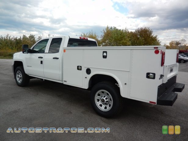 2019 Chevrolet Silverado 2500HD Work Truck Double Cab 4WD Chassis 6.0 Liter OHV 16-Valve VVT Vortec V8 6 Speed Automatic