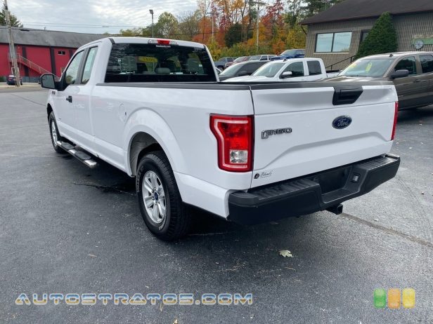 2017 Ford F150 XL SuperCab 2.7 Liter DI Twin-Turbocharged DOHC 24-Valve EcoBoost V6 6 Speed Automatic